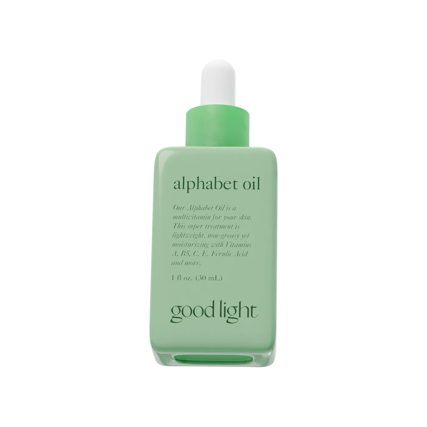 Alphabet Oil — container