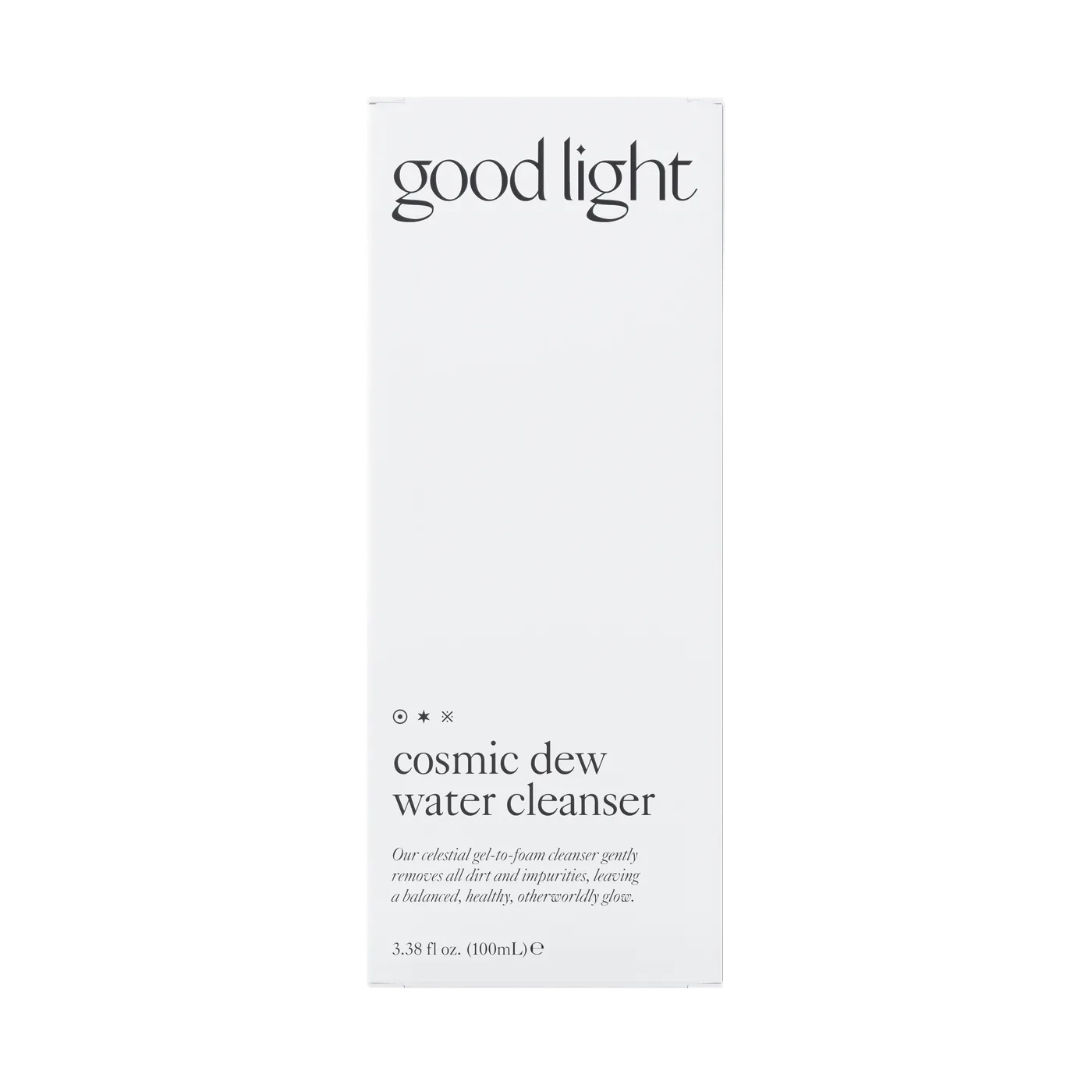 Cosmic Dew Water Cleanser — box