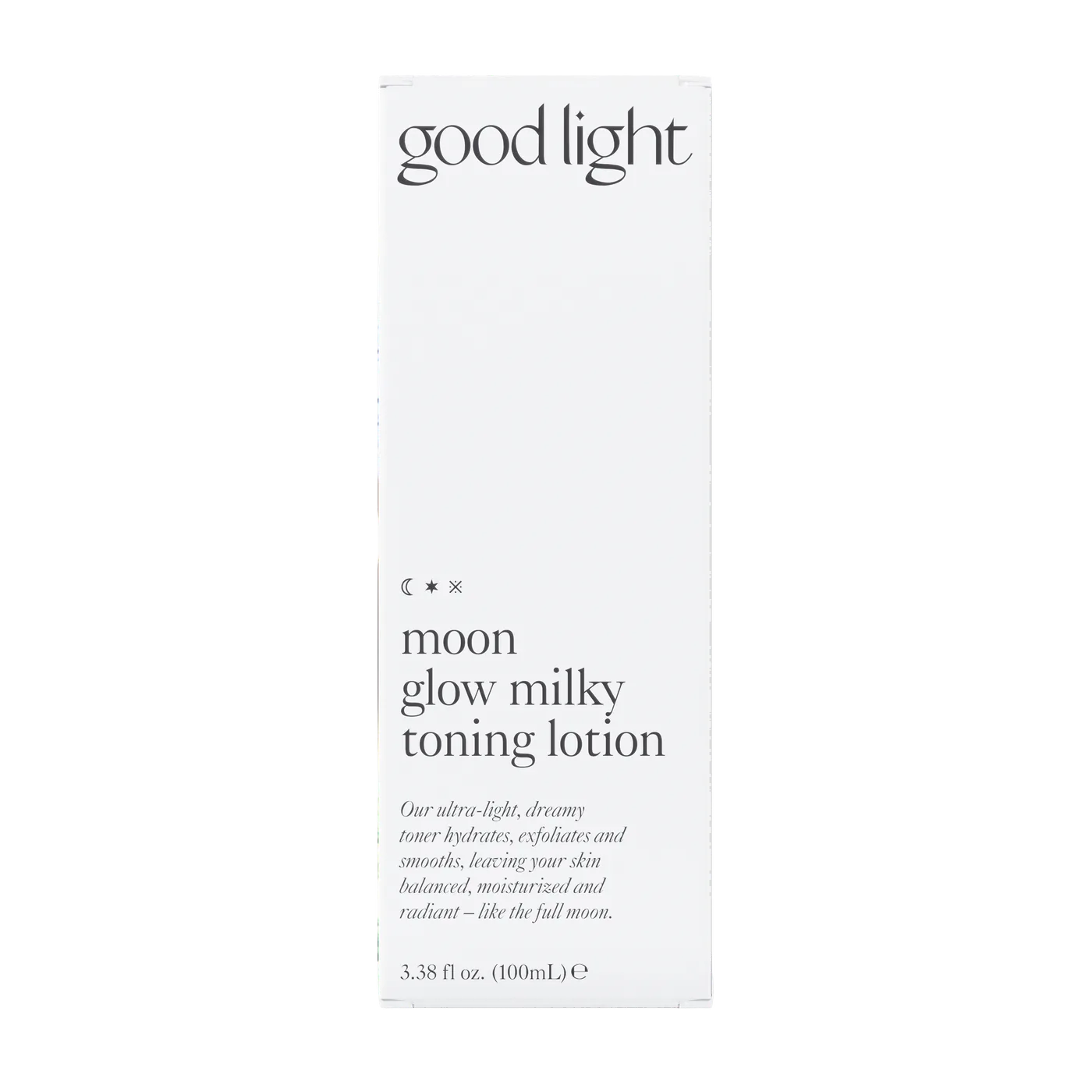 Moon Glow Milky Toning Lotion — box